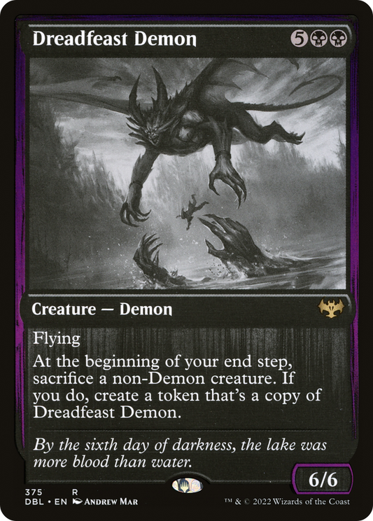 Dreadfeast Demon (DBL-375) (Foil)