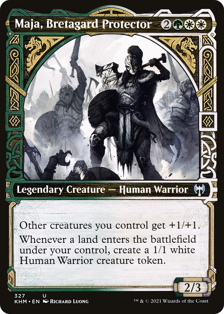 Maja, Bretagard Protector (KHM-327) (Showcase) (Foil)