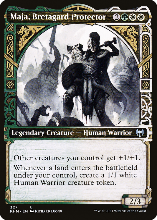 Maja, Bretagard Protector (KHM-327) (Showcase) (Foil)