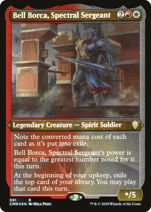 Bell Borca, Spectral Sergeant (CMR-591) (Etched Foil)