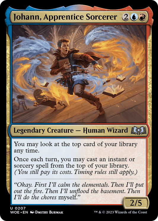 Johann, Apprentice Sorcerer (WOE-207) (Foil)