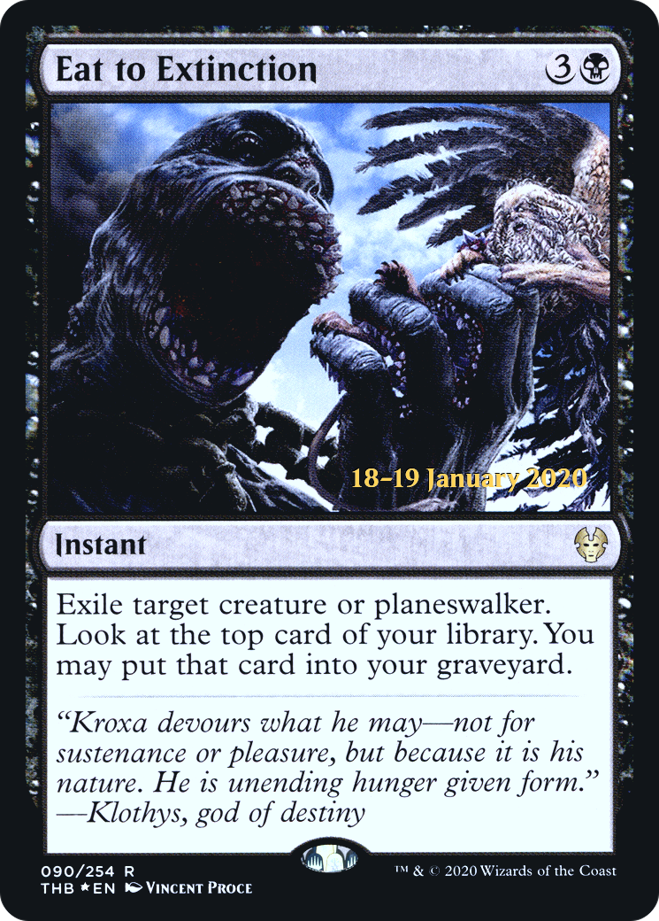 Eat to Extinction (PRE-90S) (Foil)