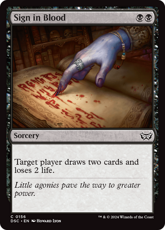 Sign in Blood (DSC-156)