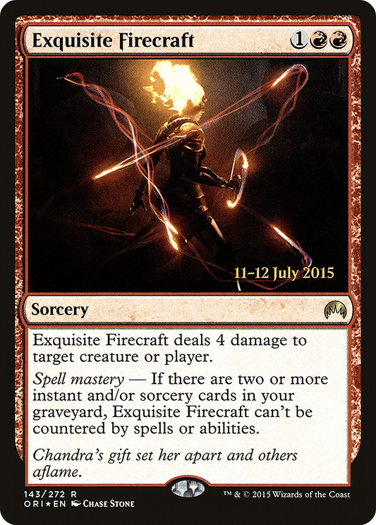 Exquisite Firecraft (PRE-143S) (Foil)