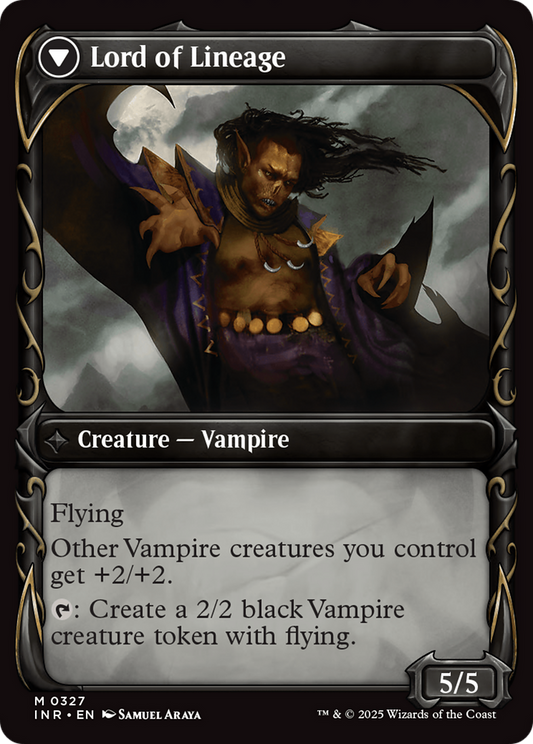 Bloodline Keeper // Lord of Lineage (INR-327) (Showcase)