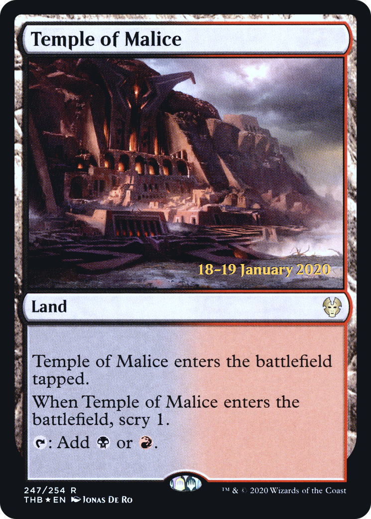 Temple of Malice (PRE-247S) (Foil)