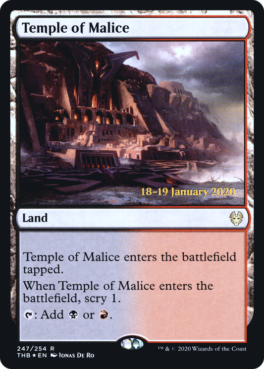 Temple of Malice (PRE-247S) (Foil)