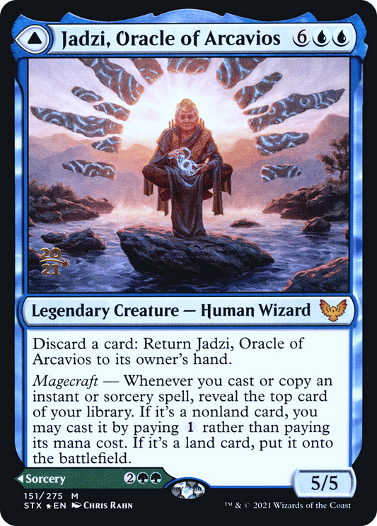 Jadzi, Oracle of Arcavios // Journey to the Oracle (PRE-151S) (Foil)