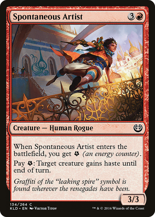 Spontaneous Artist (KLD-134) (Foil)