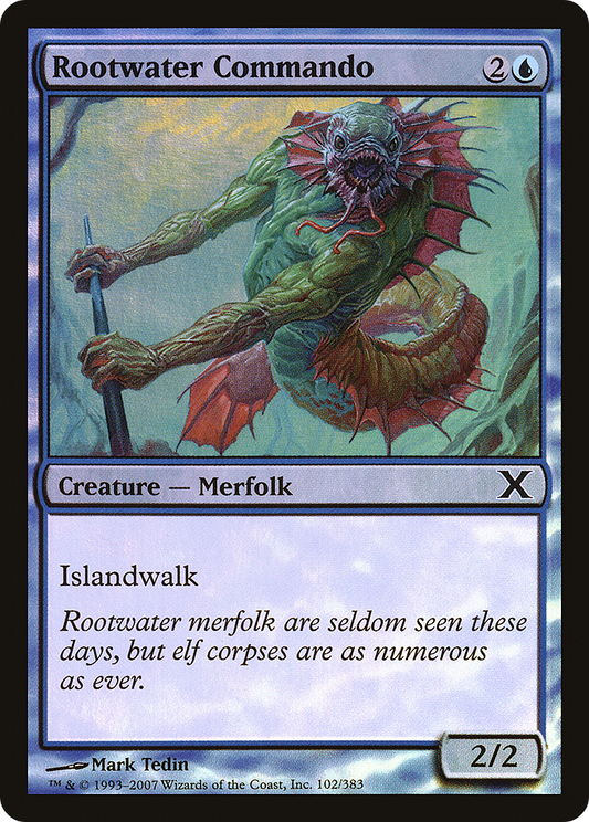 Rootwater Commando (10E-102★) (Foil)
