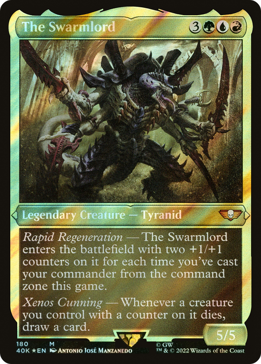The Swarmlord (40K-180) (Surge Foil)