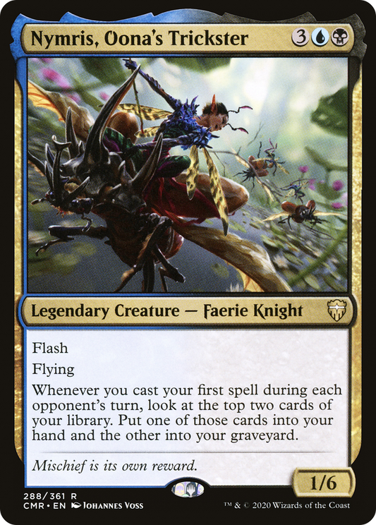 Nymris, Oona's Trickster (CMR-288) (Foil)