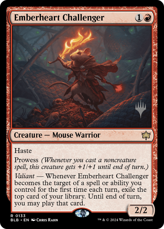 Emberheart Challenger (PPBLB-133P) (Foil)