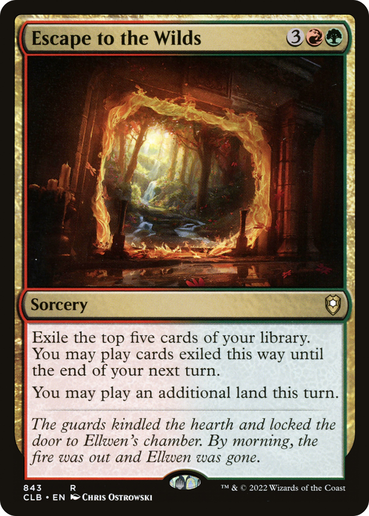 Escape to the Wilds (CLB-843)