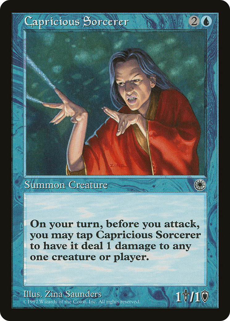 Capricious Sorcerer (POR-043)