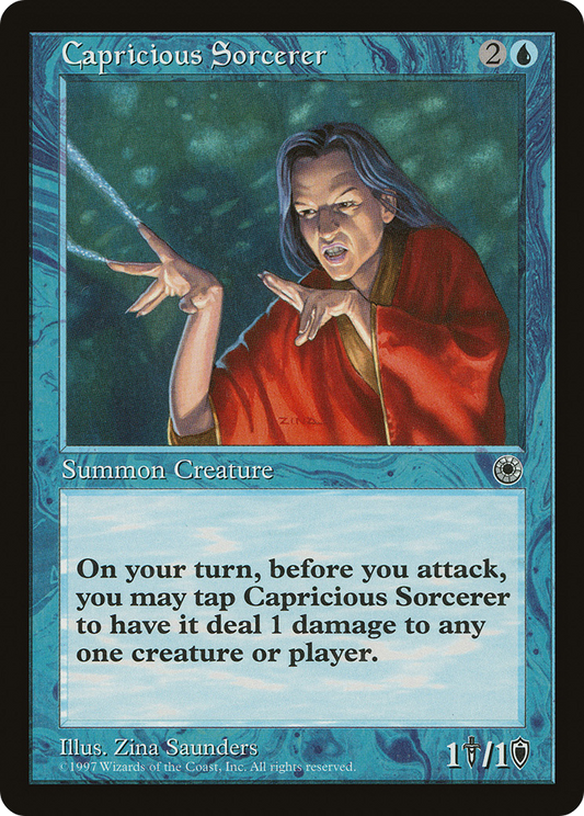 Capricious Sorcerer (POR-043)