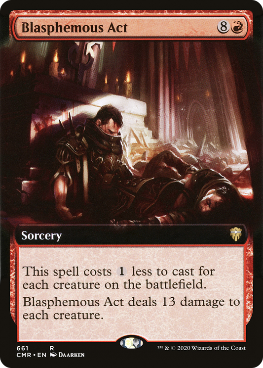 Blasphemous Act (CMR-661) (Extended Art) (Foil)