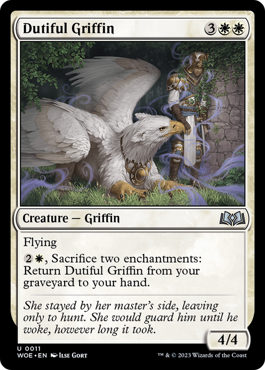 Dutiful Griffin (WOE-011) (Foil)
