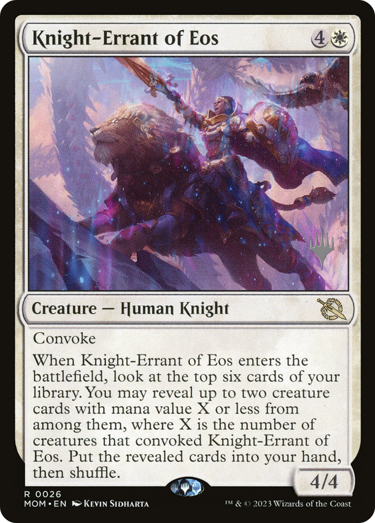Knight-Errant of Eos (PPMOM-26P) (Foil)
