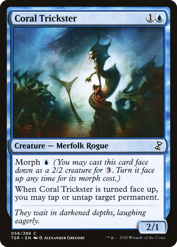 Coral Trickster (TSR-058) (Foil)