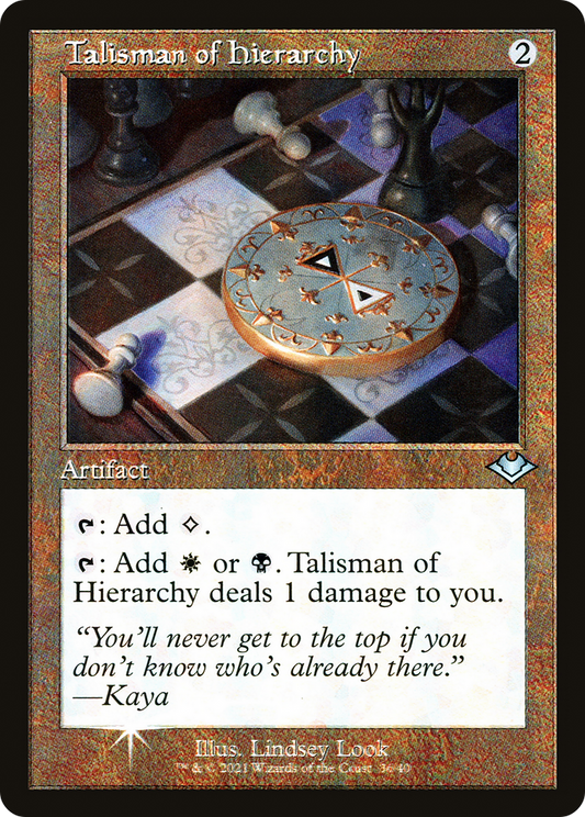 Talisman of Hierarchy (MH1-036) (Etched Foil)