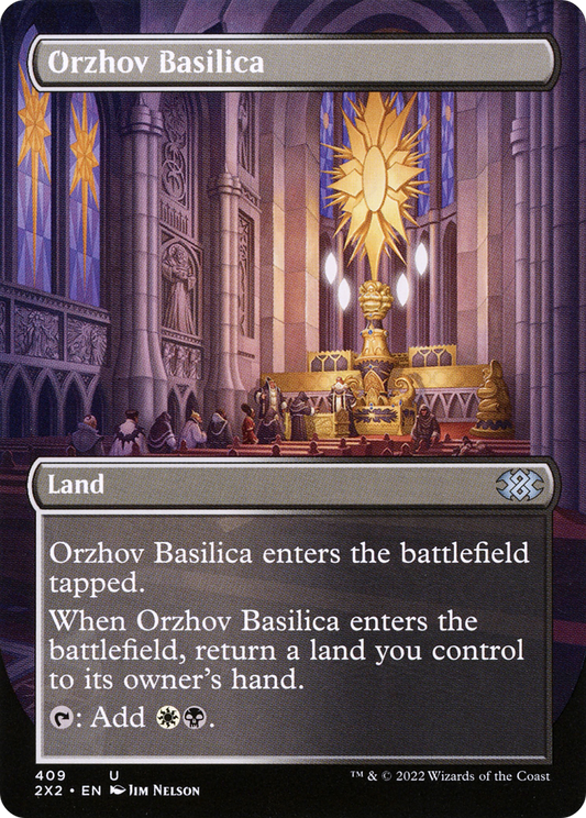 Orzhov Basilica (2X2-409) (Borderless) (Foil)