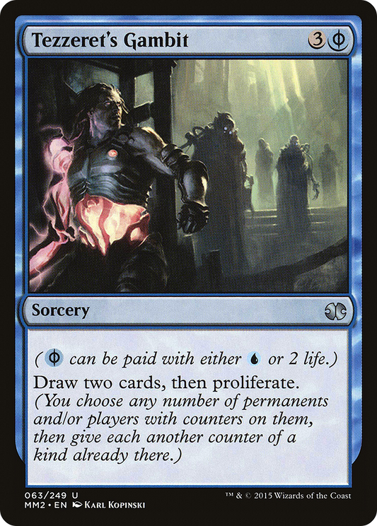 Tezzeret's Gambit (MM2-063) (Foil)