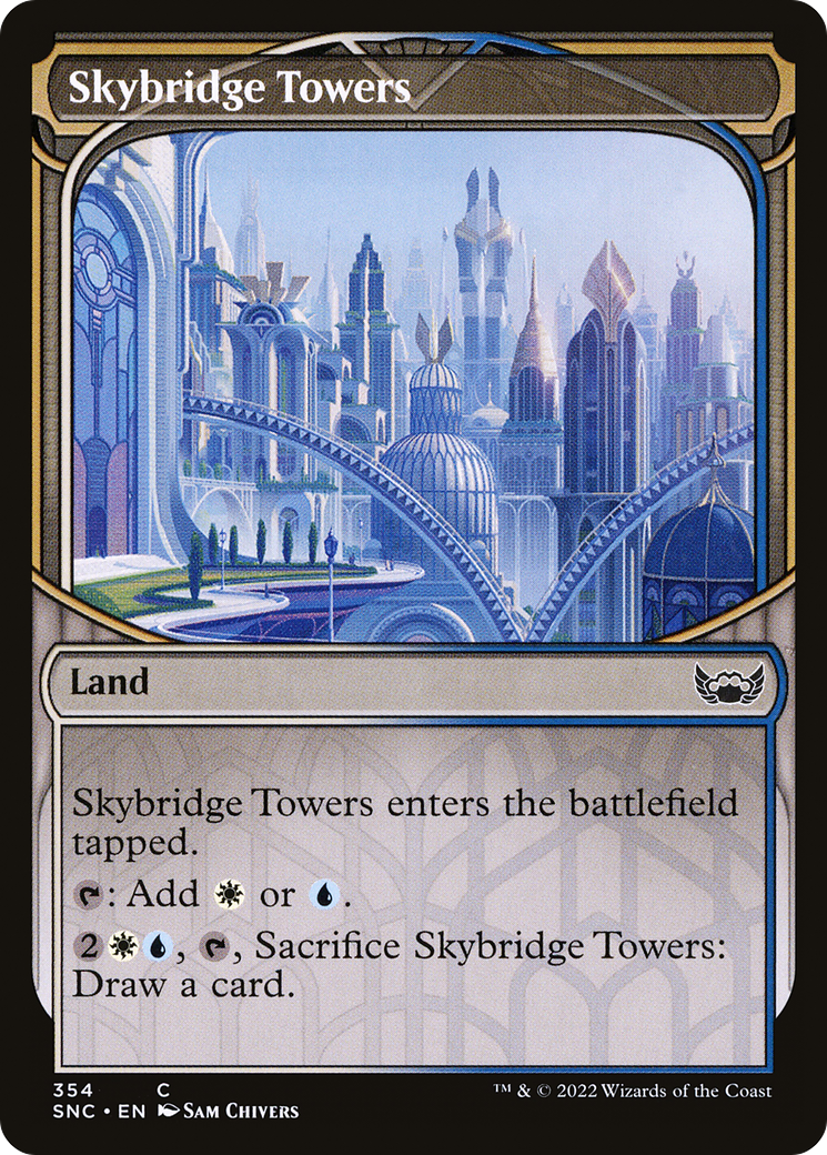 Skybridge Towers (SNC-354) (Showcase) (Foil)