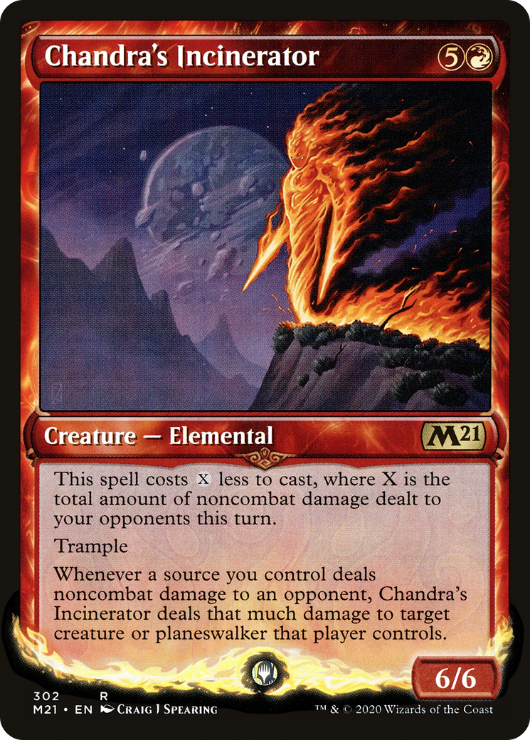 Chandra's Incinerator (M21-302) (Showcase) (Foil)