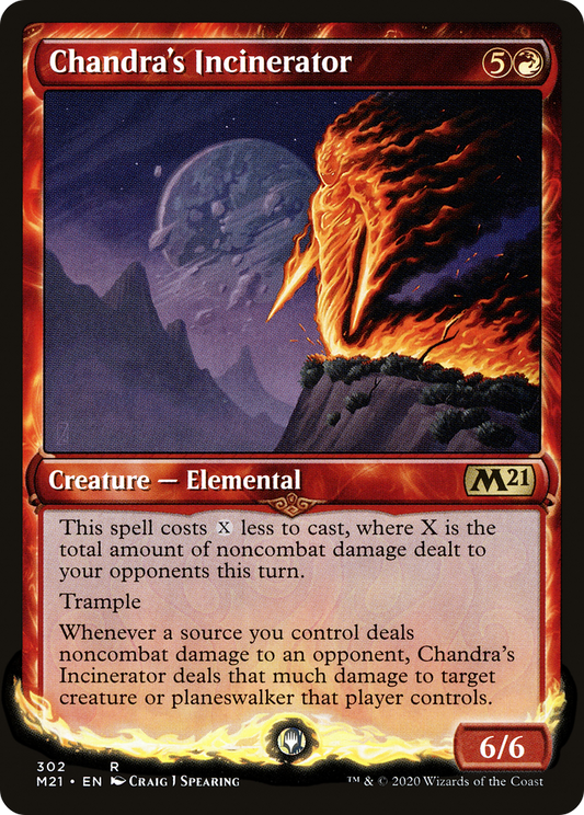 Chandra's Incinerator (M21-302) (Showcase) (Foil)