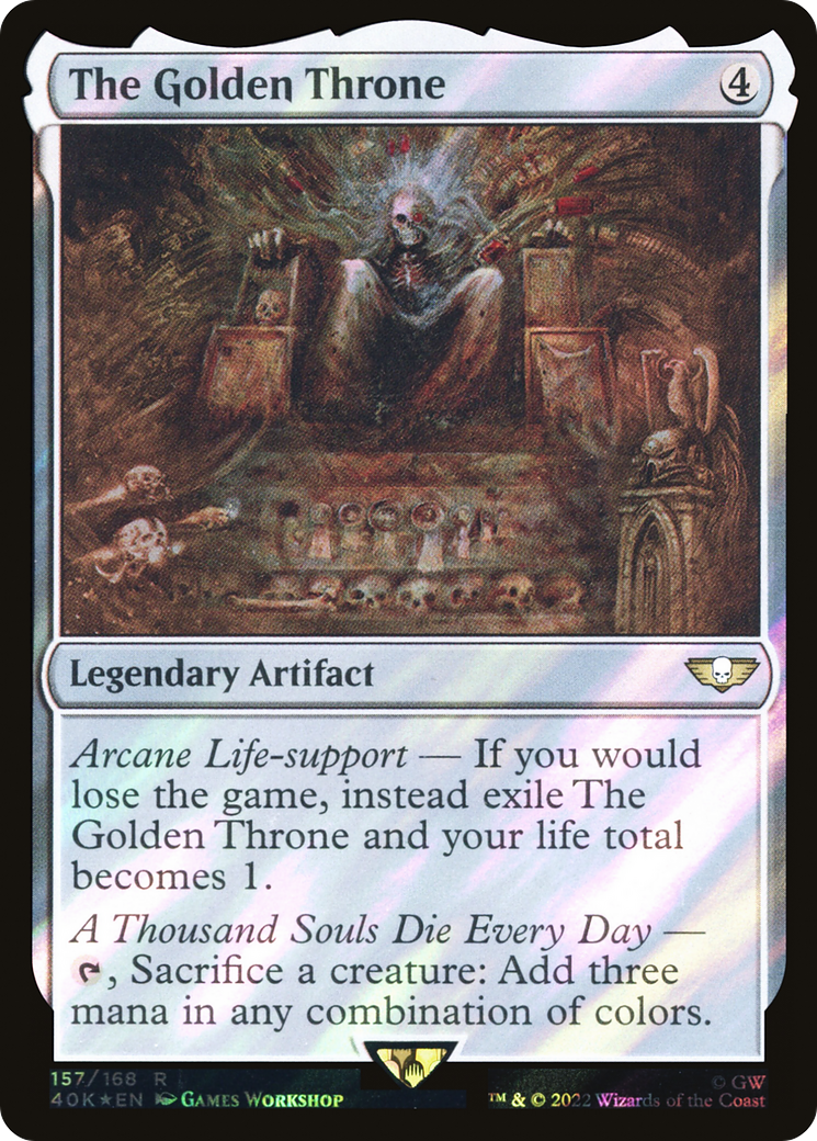 The Golden Throne (40K-157★) (Surge Foil)