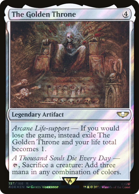 The Golden Throne (40K-157★) (Surge Foil)