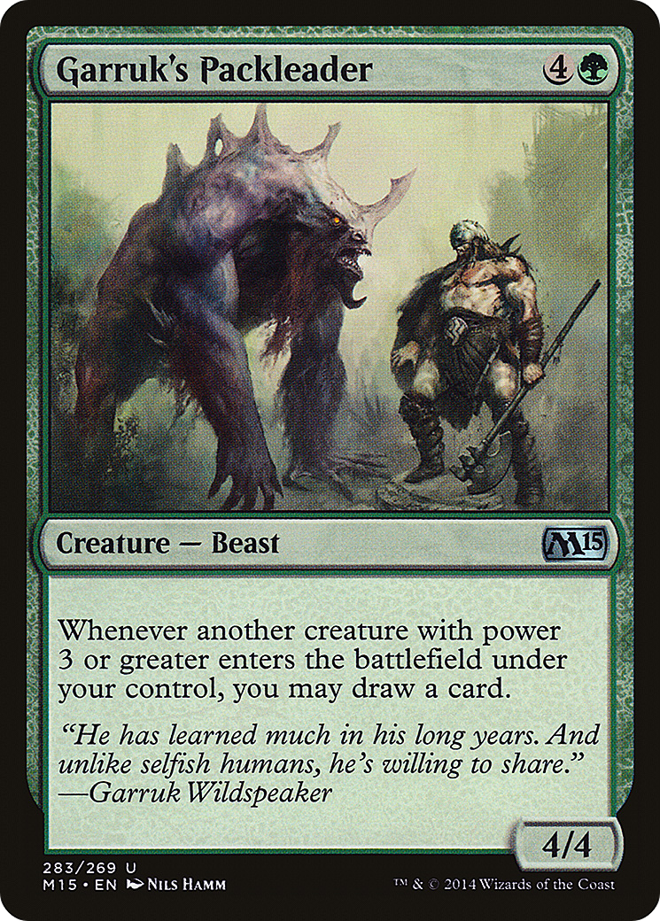 Garruk's Packleader (M15-283)