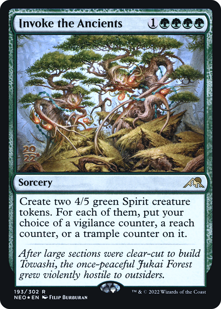 Invoke the Ancients (PRE-193S) (Foil)