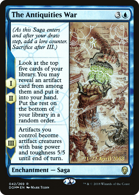 The Antiquities War (PRE-42S) (Foil)