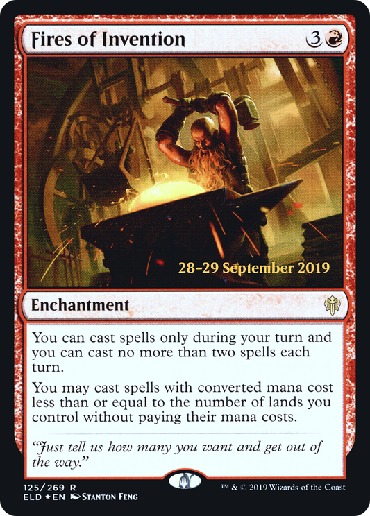 Fires of Invention (PRE-125S) (Foil)