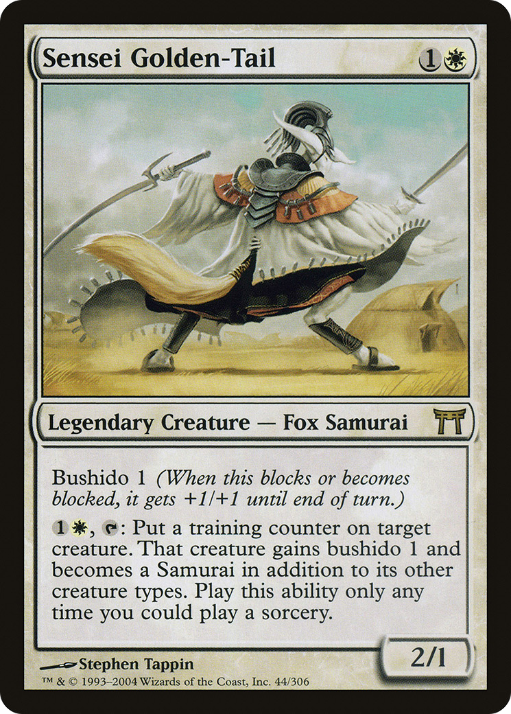 Sensei Golden-Tail (CHK-044) (Foil)