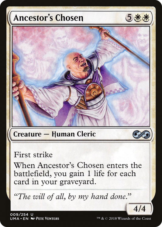 Ancestor's Chosen (UMA-009) (Foil)