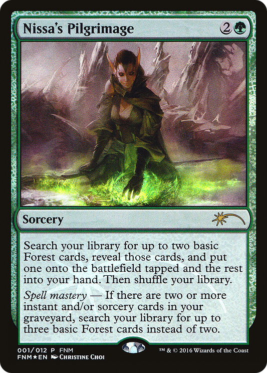 Nissa's Pilgrimage (FNM-001) (Foil)