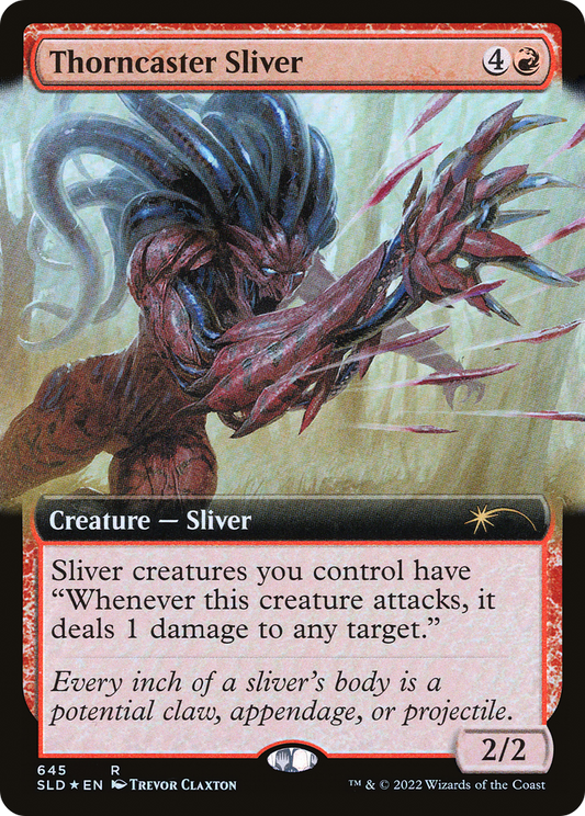 Thorncaster Sliver (SLD-645) (Extended Art) (Foil)