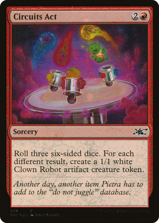 Circuits Act (UNF-389) (Galaxy Foil)