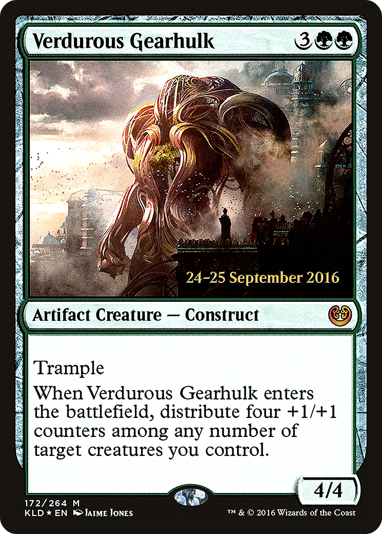 Verdurous Gearhulk (PRE-172S) (Foil)