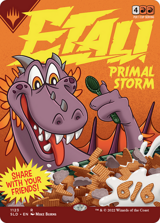 Etali, Primal Storm // Etali, Primal Storm (SLD-1123) (Borderless) (Foil)