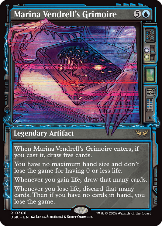 Marina Vendrell's Grimoire (DSK-308) (Showcase) (Foil)