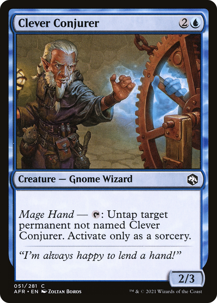 Clever Conjurer (AFR-051) (Foil)