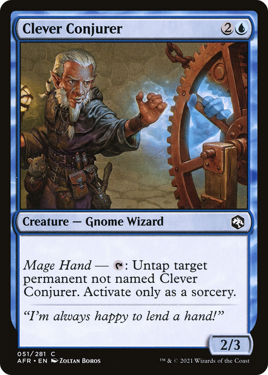 Clever Conjurer (AFR-051) (Foil)