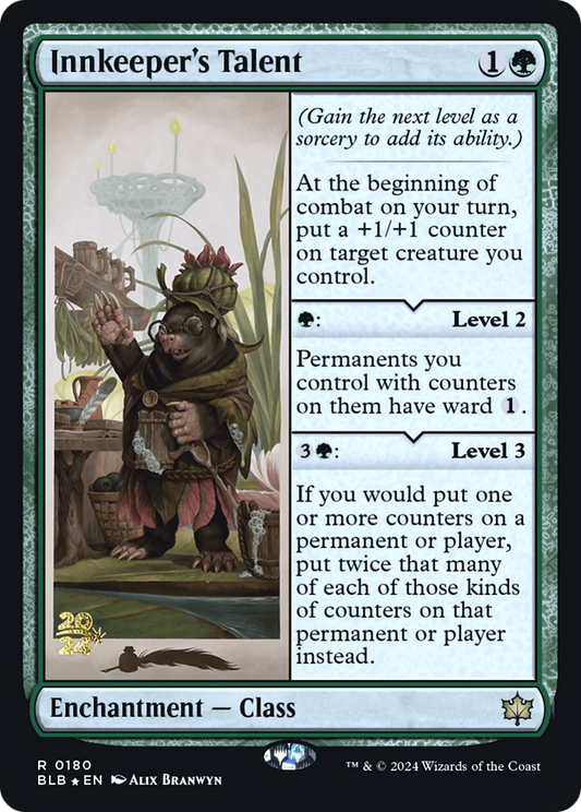Innkeeper's Talent (PRE-180S) (Foil)
