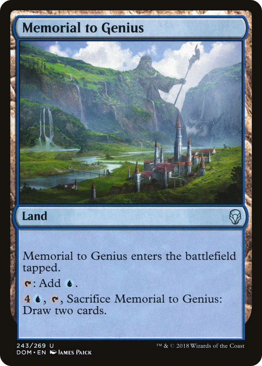 Memorial to Genius (DOM-243) (Foil)