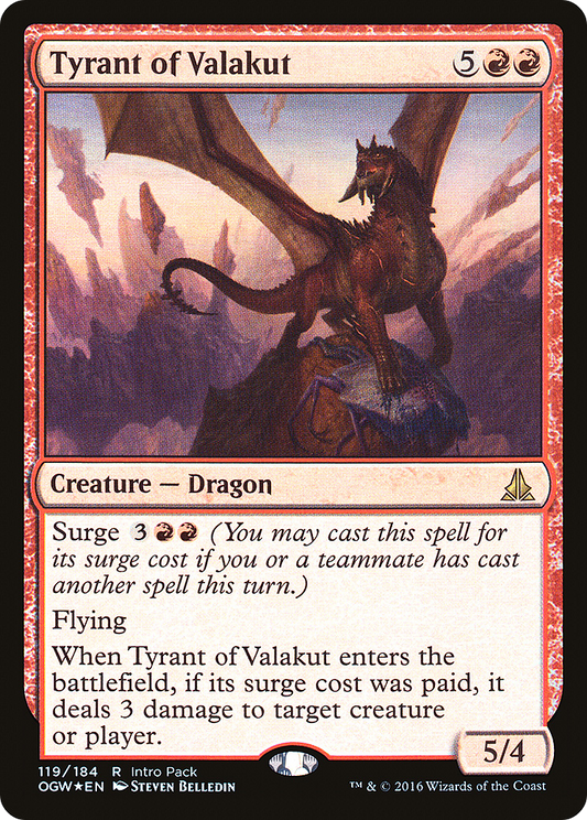 Tyrant of Valakut (UMP-119) (Foil)