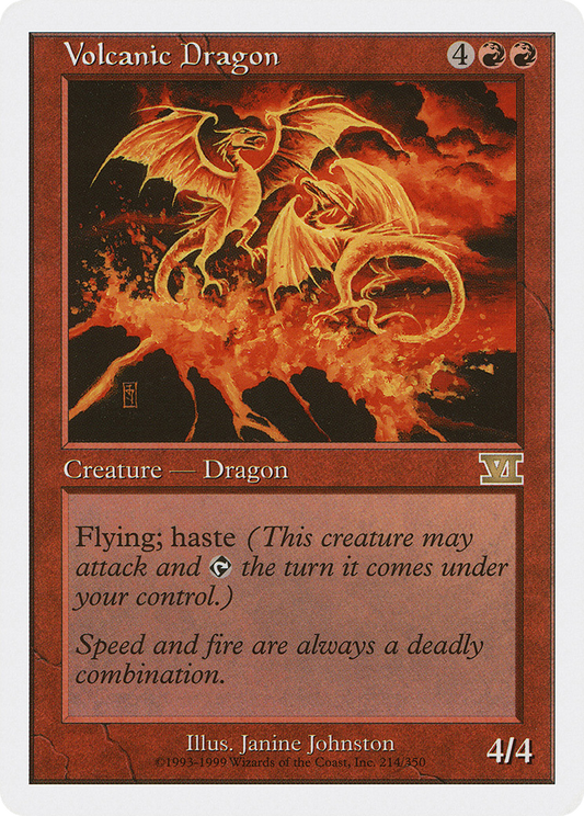 Volcanic Dragon (6ED-214)